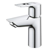 Grohe BauLoop 1-gats wastafelkraan S-size m. gladde body chroom 23883001