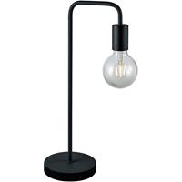 BES LED Led Tafellamp - Trion Dolla - E27 Fitting - Rond at Zwart - Aluminium