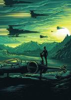 Komar Star Wars X-Wing Assault Takodana Vlies Fototapete 200x280cm 4-Bahnen