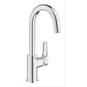 Grohe Waschtischarmatur »Eurosmart« Einhand-Waschtischbatterie mit Push-open-Ablaufgarnitur L-Size - Chrom