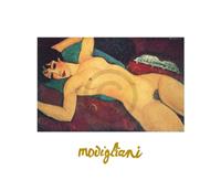 Amadeo Modigliani - Nudo disteso Kunstdruk 30x24cm