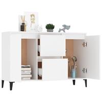 vidaXL Dressoir 104x35x70 cm spaanplaat wit