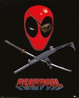 Deadpool Eye Patch Poster 40x50cm