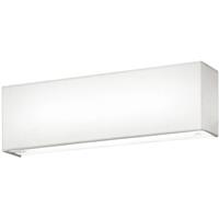 BES LED Led Wandlamp - Wandverlichting - Trion Lanago - 6w - Warm Wit 3000k - Rechthoek at Wit - Aluminium