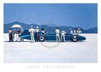 PGM Kunstdruk Jack Vettriano - Bluebird at Bonneville 70x50cm