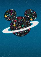 Komar Planet Mickey Vlies Fotobehang 200x280cm 4-banen