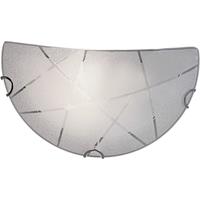 BES LED Led Wandlamp - Wandverlichting - Trion Sandra - E27 Fitting - 1-lichts - Rond at Wit - Glas