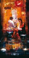 PGM Madjid - Bar Scene II Kunstdruk 50x100cm