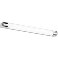 Osram ed Wandlamp - Trion Kalian - 9w - Warm Wit 3000k - Rechthoek at Chroom - Aluminium
