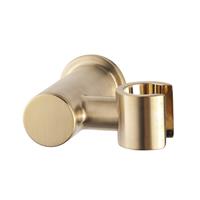 Douche Concurrent Douchekophouder Luxe Geborsteld Goud Messing Kantelbaar