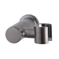 Douche Concurrent Douchekophouder Luxe Gunmetal Messing Kantelbaar