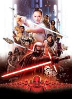 Komar Star Wars EP9 Movie Poster Rey Fototapete 184x254cm 4-teilig