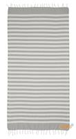 Fouta Na Grande Rayures, Grijs, XL Hamamdoek