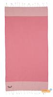 Expo XL Fouta Ses Bouques - XL hamamdoek - roze