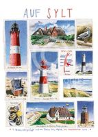 PGM Andy Airfix - Auf Sylt Kunstdruk 50x70cm