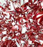 Dimex Red Crystal Vlies Fotobehang 225x250cm 3-banen
