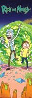 Pyramid Rick and Morty Portal Poster 53x158cm