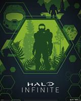 Pyramid Halo Infinite Master Chief Hex Poster 40x50cm