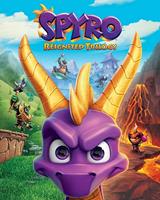 Spyro Game Cover Art Poster 40x50cm