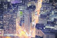 Flat Iron Building Vlies Fotobehang 250x180cm