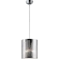 BES LED Led Hanglamp - Hangverlichting - Trion Cotin - E27 Fitting - Rond at Wit - Aluminium
