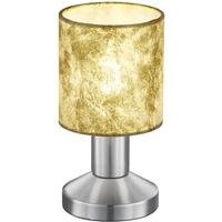 BES LED Led Tafellamp - Tafelverlichting - Trion Garno - E14 Fitting - Rond at Goud - Aluminium