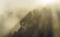 Komar Misty Mountain Vlies Fototapete 400x250cm 4-Bahnen