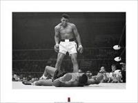 Pyramid Muhammad Ali v Liston Kunstdruck 60x80cm