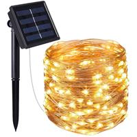 Lumi Jardin - Solar-Lichterkette 400 Mikro 41,9M skinny solar 400