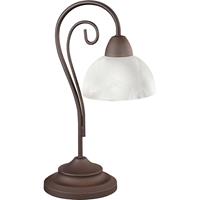 BES LED Led Tafellamp - Tafelverlichting - Trion Kantra - E14 Fitting - Rond - Roestkleur - Aluminium