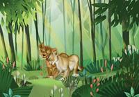 Komar The Lion King Love Vlies Fotobehang 400x280cm 8-banen