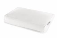 Pearlfusion Schlaf- und Nackenstützkissen 50x32x12 cm incl. Bezug weiß - Theraline