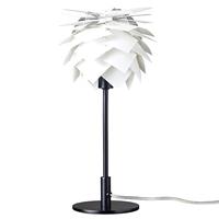 Dyberg Larsen Hoge Tafellamp Pineapple Zwart/wit Ø18cm G9