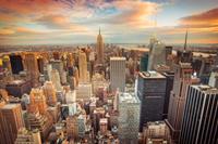 Manhattan Centrum Vlies Fotobehang 250x180cm