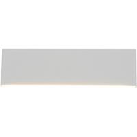 BES LED Led Wandlamp - Wandverlichting - Trion Concy - 12w - Warm Wit 3000k - Dimbaar - Rechthoek at Wit - Aluminium