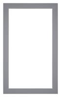 Your Decoration Passe-Partout 30x50cm/24x44cm Karton Grijs Rand 3cm Recht