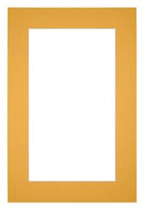 Your Decoration Passe-Partout 62x93cm/52x83cm Karton Geel Rand 5cm Recht
