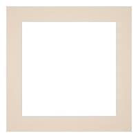 Passe-Partout 25x25cm/15x15cm Karton Teinte Rand 5cm Recht