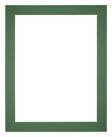 Your Decoration Passe-Partout 50x65cm/42x57cm Karton Groen Bos Rand 4cm Recht