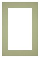 Your Decoration Passe-Partout 62x93cm/52x83cm Karton Mintgroen Rand 5cm Recht