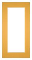Your Decoration Passe-Partout 40x70cm/28x58cm Karton Geel Rand 6cm Recht