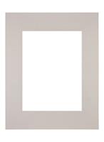 Your Decoration Passe-Partout 28x35cm/18x24cm Karton Grijs Graniet Rand Recht