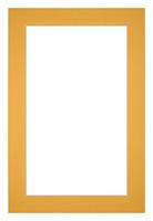 Your Decoration Passe-Partout 20x30cm/12x22cm Karton Geel Rand 4cm Recht