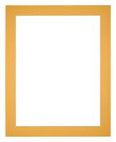 Your Decoration Passe-Partout 35x45cm/27x37cm Karton Geel Rand 4cm Recht