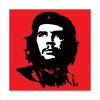 Che Guevara Red Kunstdruk 40x40cm
