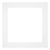 Your Decoration Passe-Partout 55x55cm/45x45cm Karton Wit Rand 5cm Recht