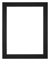 Your Decoration Passe-Partout 50x65cm/42x57cm Karton Zwart Rand 4cm Recht