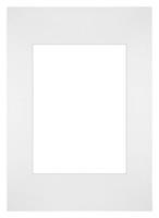 Your Decoration Passe-Partout 20x28cm/13x18cm Karton Wit Rand Recht