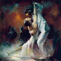 Willem Haenraets - Tango Argentino I Kunstdruck 70x70cm