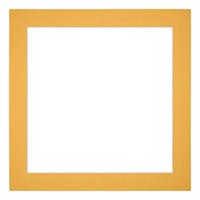Your Decoration Passe-Partout 20x20cm/12x12cm Karton Geel Rand 4cm Recht